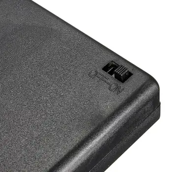 4 X AA-Batteri Indehaveren Sag Lukket Kasse OFF/ON kontakt Med Ledninger Til Rc Dele