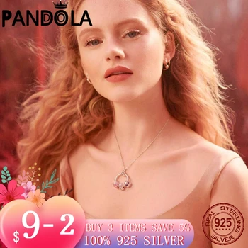 2020 nye Salg 925 Sterling Sølv O-Vedhæng passer Oprindelige Pandora Halskæde DIY Charms Perler Smykker Gave