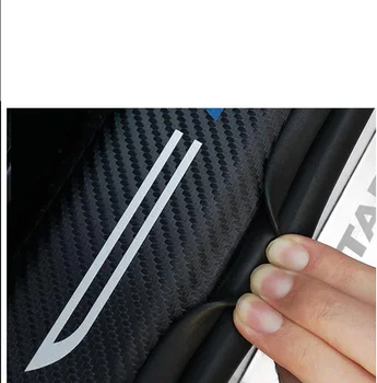 Lsrtw2017 Fiber Læder Bil Vindueskarm Mærkat Tærskel Mat for Mitsubishi Outlander Sport Asx-RVR 2011-2019 Tilbehør Auto Styling