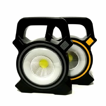 Håndholdte Bærbare Lanterne Telt Lys USB-Genopladelige 30W COB LED Lommelygte Solar 2 tilstande Nødhjælp kontrol lampe