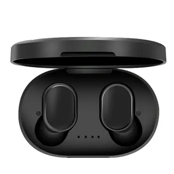 A6S Bluetooth Headsets Til Redmi Airdots Trådløse Øretelefoner 5.0 TWS Hovedtelefoner støjreducerende Mikrofon for Xiaomi iPhone Huawei, Samsung