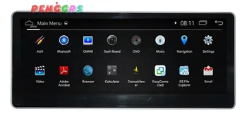 10.25 tommer Android Bil Stereo Radio GPS-Navigation Styreenhed for Audi A4L 2017 2018 Bil DVD-Afspiller er Auto Video, Multimedie Lyd, FM