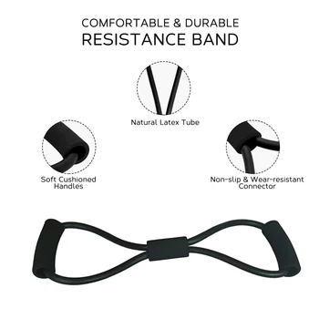 8 Ordet Brystet Udvikler Trække Reb Sæt Modstand Band Stretch Bands til Fitness-elastik Fitness-Udstyr Expander Bryst-Reb