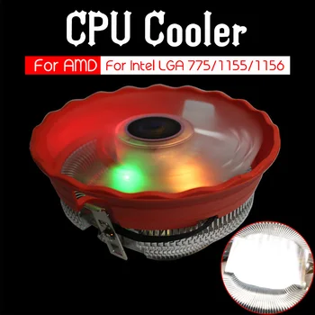 CPU Køler Blæser 12V Hydraulisk Leje Heatsink RGB-Fan Computer PC Tilfældet Cooling Køler for Intel LGA 775 1150 1155 1156 AMD1150