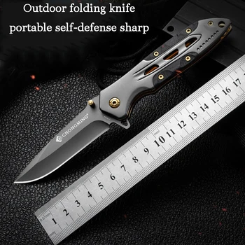 Pocket Kniv selvforsvar Våben EDC Mini Folde Kniv MES Overlevelse Camping Jagt Knive håndværktøj Gaver Til Mænd