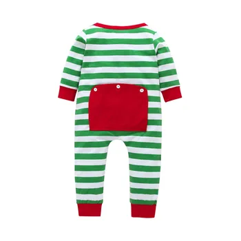 Pudcoco Nye Baby Piger Drenge Jul Pyjamas Sæt Børne Nattøj Nattøj Pj ' s Outfits baby pige dreng jul xmas xmas romper