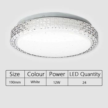 Ultra Lyse LED Loft Lys 12W AC 220V loftslampe LED-Panel Lampe Overflade Moderne Lampe Til Soveværelse, Stue Køkken