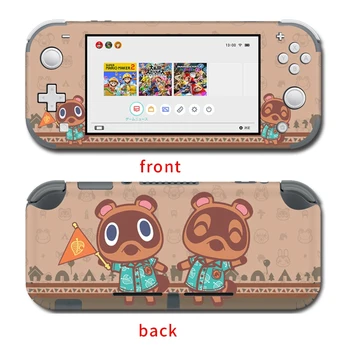 Komplet Sæt Frontpladen Hud Decal Klistermærker til Nintendo Skifte Lite Konsol Animal Crossing Hud