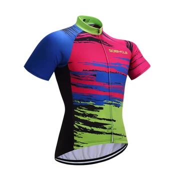 2018 cykling sæson Fluor Farverige pro cycling jersey MTB Ropa Ciclismo mens kvinder sommer cykel-shirts Maillot bike wear