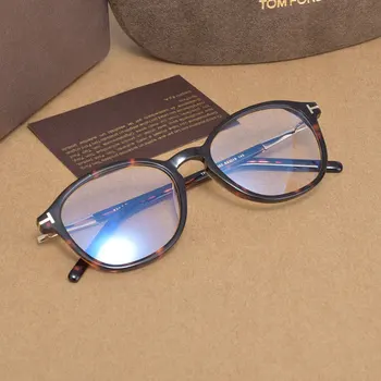 Klassiske Tom For mennesker Optiske Briller Rammer Forde Mode Acetat WomenAnti Blå Recept Briller TF5397 Med Box
