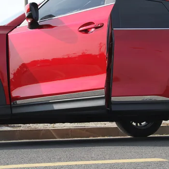 Vtear For Mazda CX-5 CX5 2020-2017 rustfrit stål Bil Dør Kroppen Side Protector Trim Strip Udvendigt Tilbehør Anti-rub
