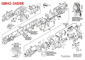 AC220-240v Stator felt 1 604 220 254 Erstatning for BOSCH GSB2-650RE GSB18-2 GSB18-2E GSB20-2 GSB20-2E GSB20-2RE GSB20-2E