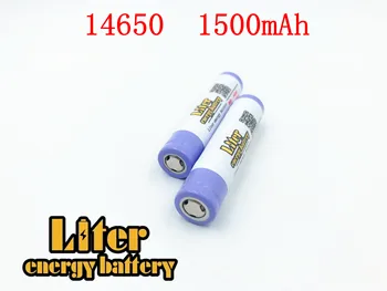 Brand Liter energi dej 3,7 V 1500mAh batteri 14650 High Drain batterie lithium For imr14650 magt